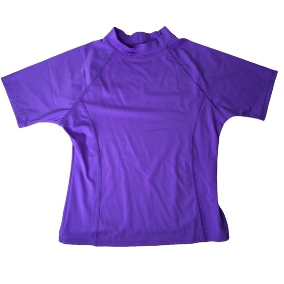 NWT Lands’ End Kids Rash Guard. Size Medium (10-12) - Picture 1 of 8